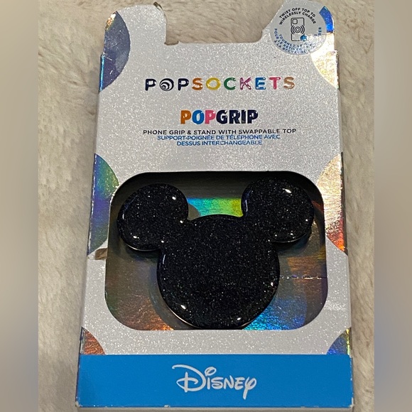 Mickey Mouse Ears Disney X PopSocket PopGrip PopTop Cell Phone Grip & Stand NWT - Picture 2 of 6